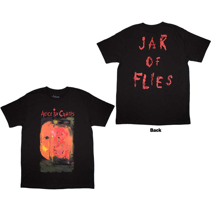 Alice In Chains Jar of Flies Black Small T-Shirt