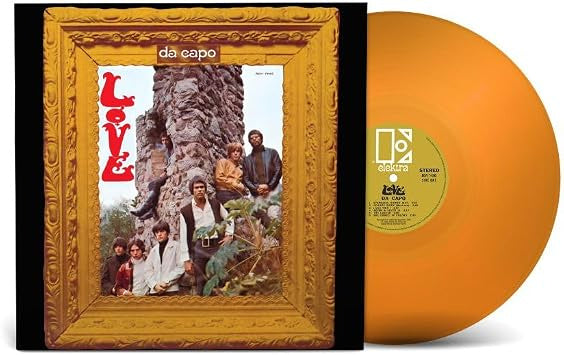 Love Da Capo Vinile Arancione Vinyl LP Translucent Orange Colour Due Out 16/10/26