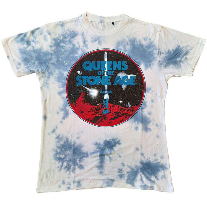 Queens Of The Stone Age Branca Sword Wash White Medium T-Shirt