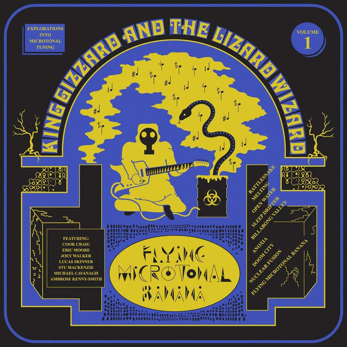 King Gizzard & The Lizard Wizard Flying Microtonal Banana Biovinyl Reissue Vinyl LP 2025