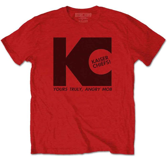 Kaiser Chiefs Yours Truly Red Small T-Shirt