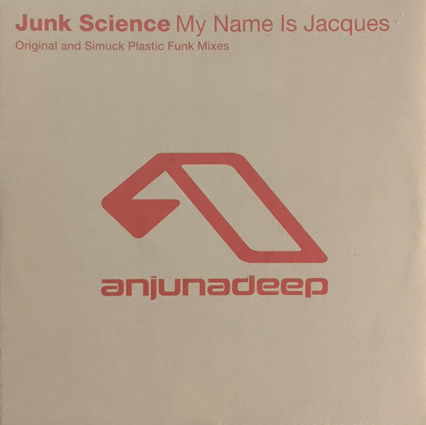 Junk Science My Name Is Jacques 12" Vinyl Single 2007