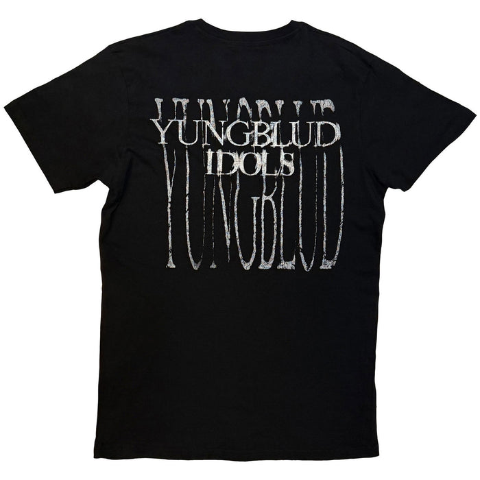 Yungblud Idols Photo Black Large T-Shirt