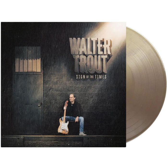 Walter Trout Sign Of The Times Vinyl LP Gold with Purple Marble Colour 2025