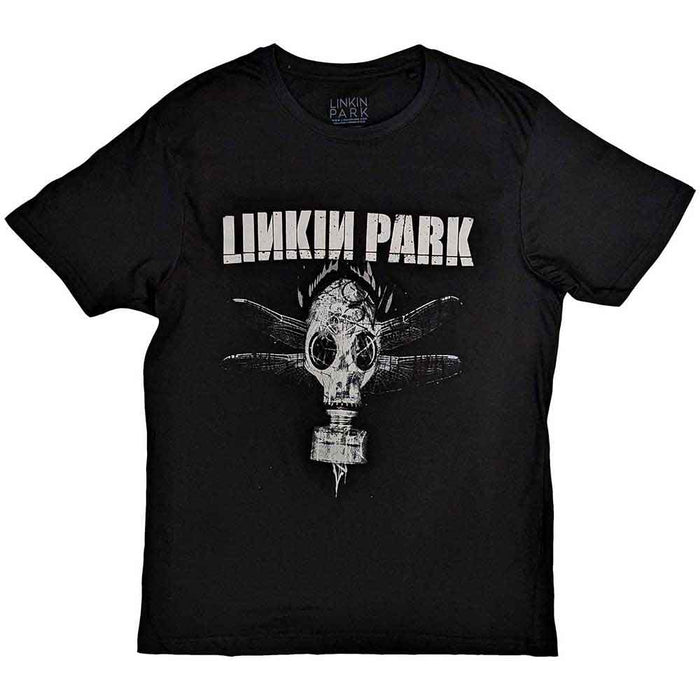 Linkin Park Gas Mask Black Large T-Shirt