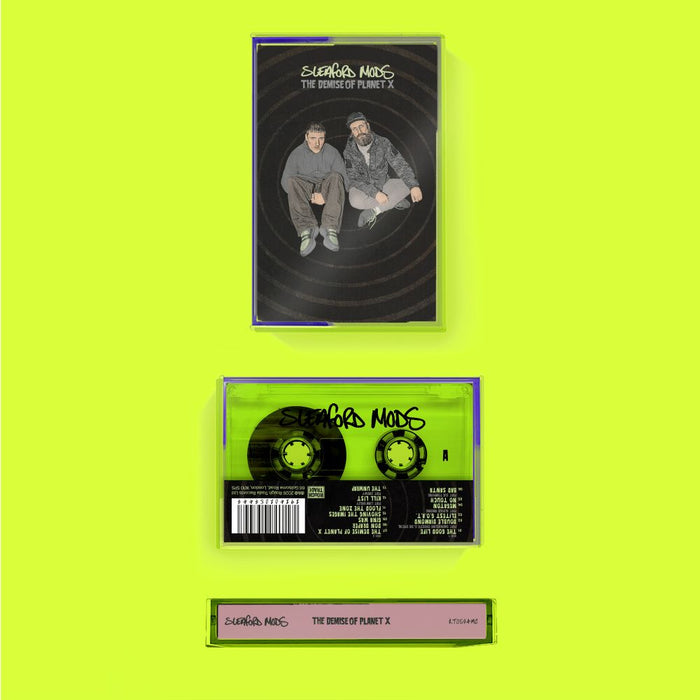 Sleaford Mods The Demise Of Planet X Cassette Tape Due Out 16/01/26