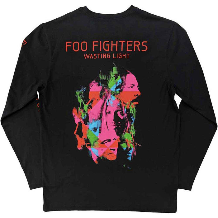 Foo Fighters Wasting Light Black Long Sleeve Large T-Shirt