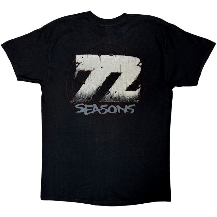 Metallica Skull Screaming 72 Seasons Guitar Black X-Large T-Shirt
