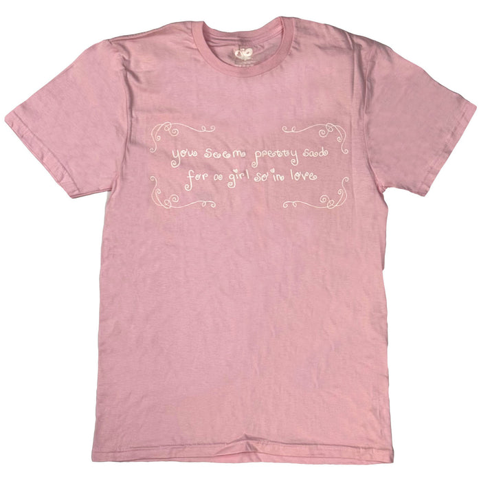Olivia Rodrigo You Seem Pretty Sad Pink T-Shirt