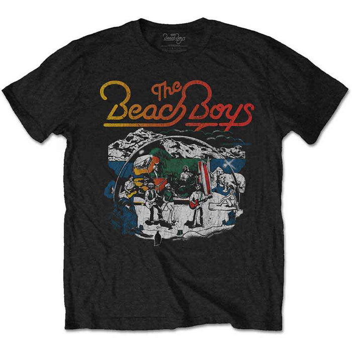 The Beach Boys Live Drawing Black Large T-Shirt