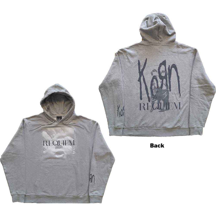 Korn Requiem Grey Medium Hoodie