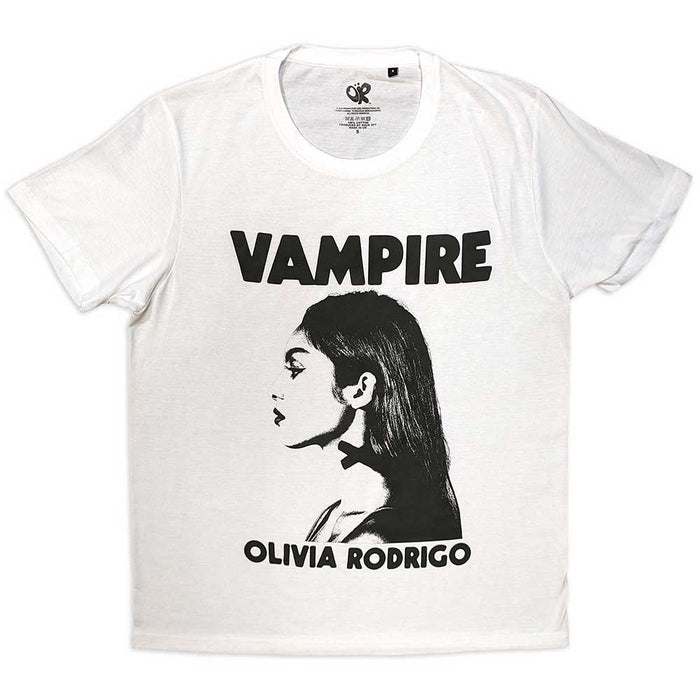 Olivia Rodrigo Vampire White X-Large T-Shirt