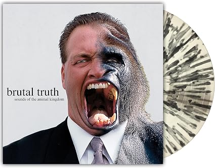 Brutal Truth Sounds Of The Animal Kingdom Vinyl LP Bone White with Splatter Colour 2026