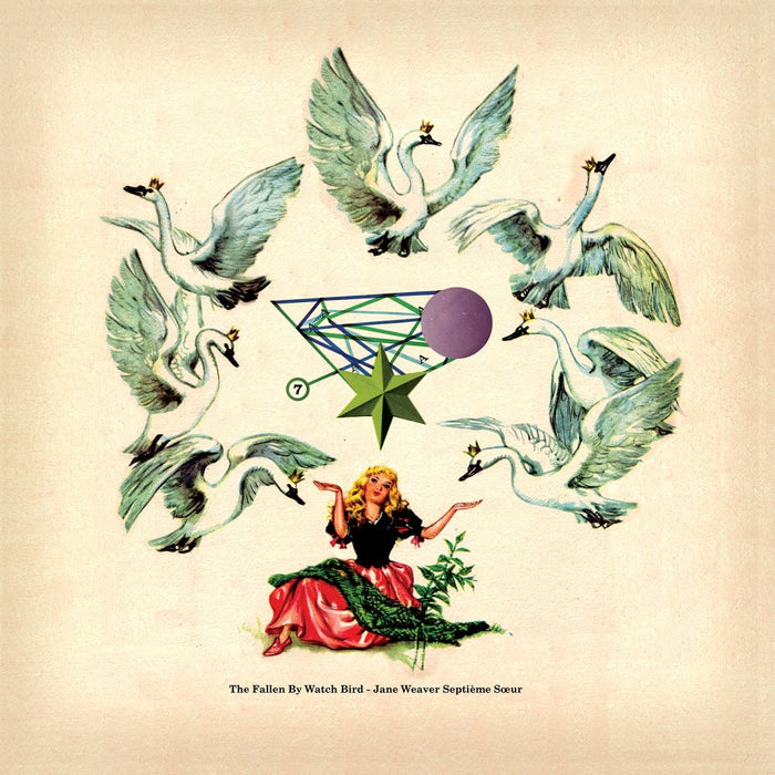 Jane Weaver The Fallen By Watch Bird (Expanded Edition) Vinyl LP Marine and Cream Colour Due Out 23/01/26