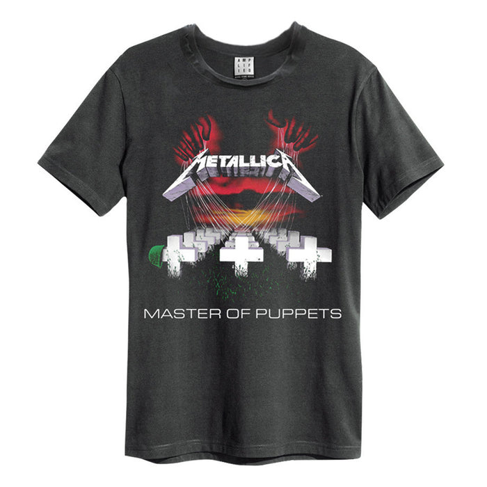 Metallica Master Of Puppets Amplified Charcoal X-Large T-Shirt