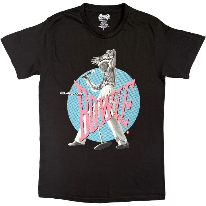 David Bowie Let's Dance Black Medium T-Shirt