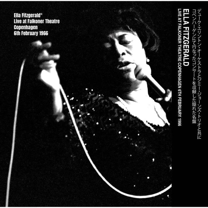 Ella Fitzgerald Live at Falkoner Theatre Copenhagen 6th February 1966 Vinyl LP Due Out 24/07/26
