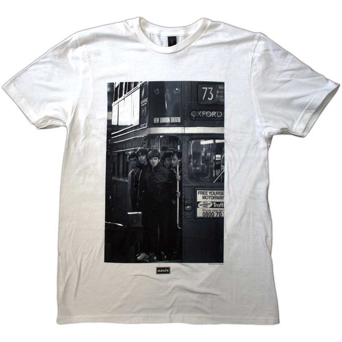 Oasis London Bus Photo White X-Large T-Shirt