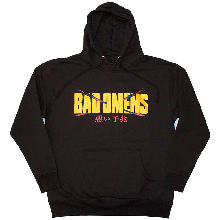 Bad Omens Samurai Woman Large Hoodie