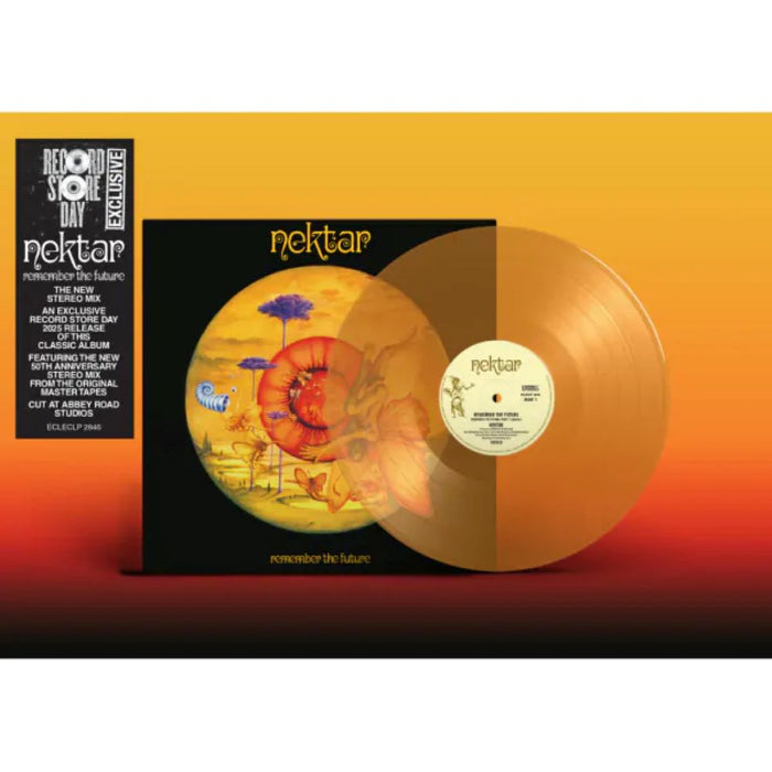 Nektar Remember the Future (50th Anniversary Remix) Vinyl LP Yellow Colour RSD 2025