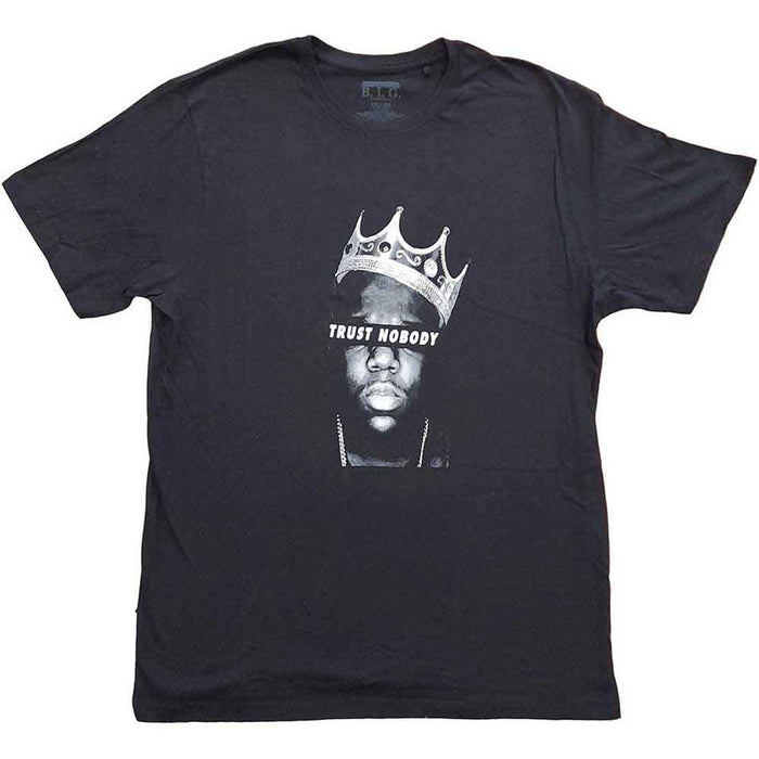 Biggie Smalls Trust Nobody Black Small T-Shirt