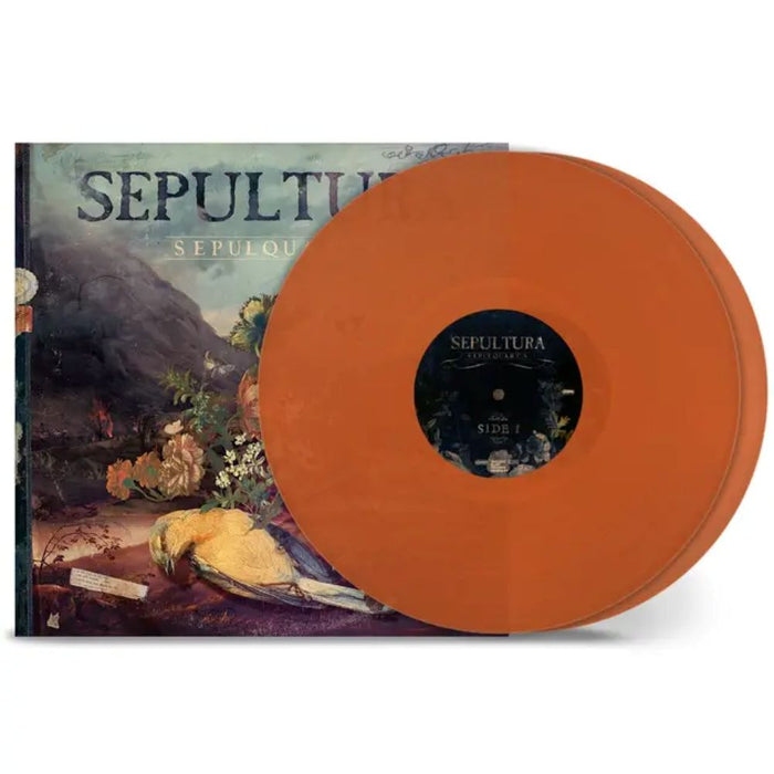 Sepultura Sepulquarta Vinyl LP Transparent Orange Colour 2025