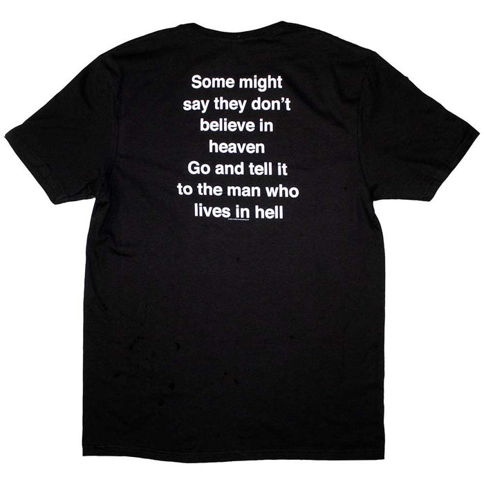 Oasis Some Might Say Lyric Black X-Large T-Shirt
