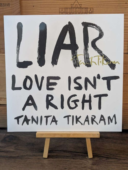 Tanita Tikaram LIAR (Love Isn't A Right) Vinyl LP Indies Flesh Pink Colour *SIGNED* 2025