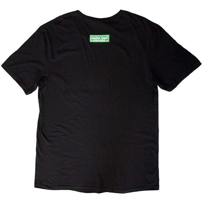 Oasis Maine Road Football Pitch Black X-Large T-Shirt