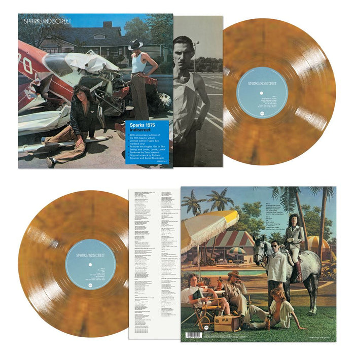 Sparks Indiscreet Vinyl LP Tiger's Eye Colour 2025