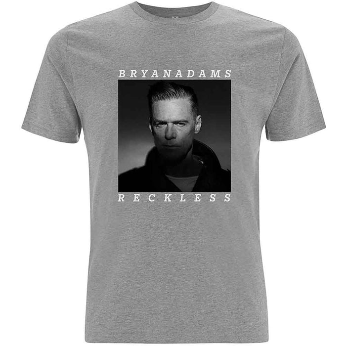Bryan Adams Reckless Grey Large Unisex T-Shirt
