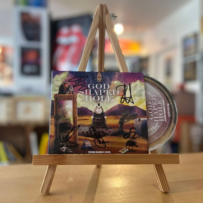 Those Damn Crows God Shaped Hole CD Signed 2025