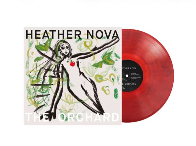 Heather Nova The Orchard Vinyl LP Indies Transparent Red & Black Colour Due Out 30/10/26