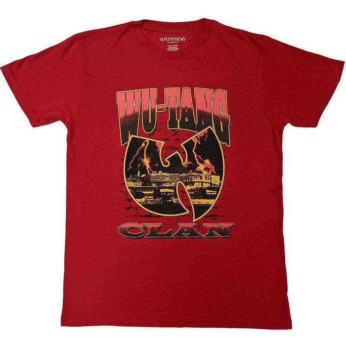 Wu-Tang Clan Brick Wall Red XX-Large T-Shirt