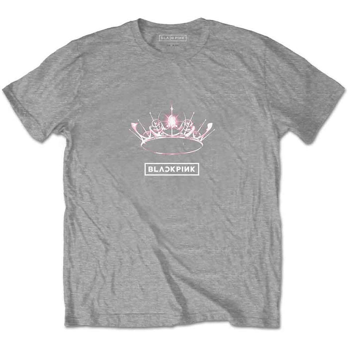BLACKPINK The Album Crown Grey X-Large T-Shirt
