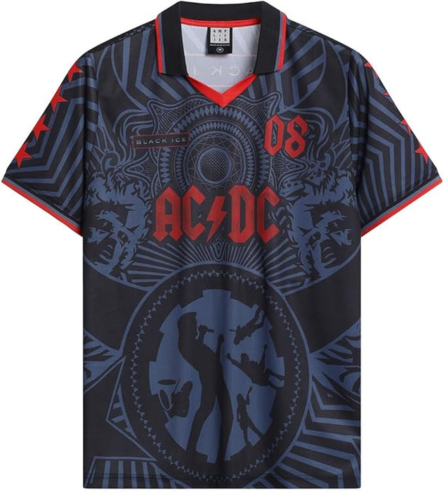 AC/DC Back In Black Football Jersey X-Large T-Shirt