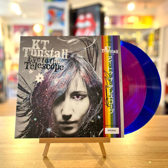 KT Tunstall Eye to the Telescope Vinyl LP Stargazer Signed Assai Obi Edition Blue & Pink Colour 2025