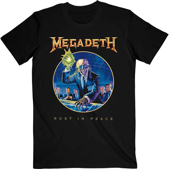 Megadeth Rust In Peace Black Large T-Shirt