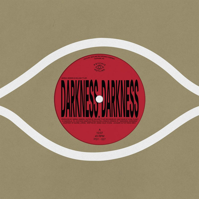 Kieran Hebden (Four Tet) & William Tyler Darkness Darkness / No Services 12" Vinyl Single 2023