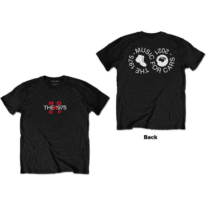 The 1975 Music For Cars Black XX-Large T-Shirt
