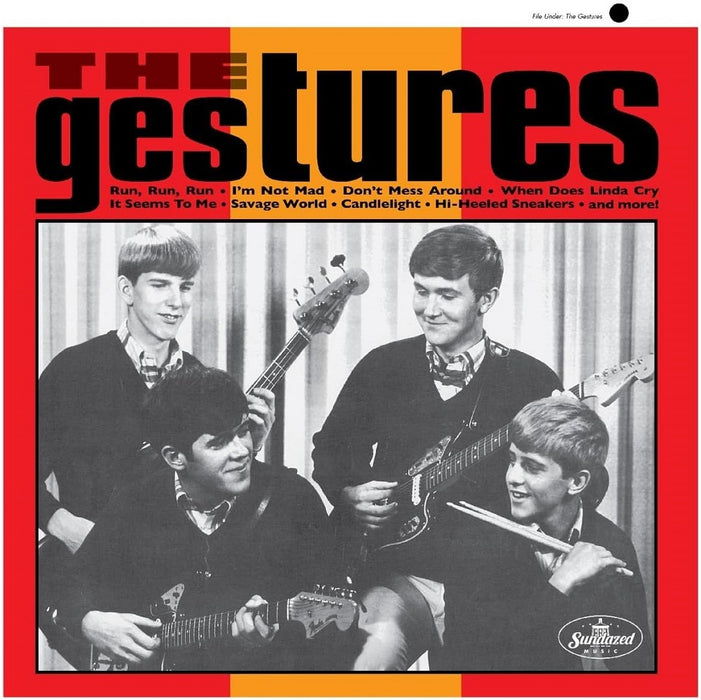 The Gestures (Self-Titled) Vinyl LP Orange Colour 2023