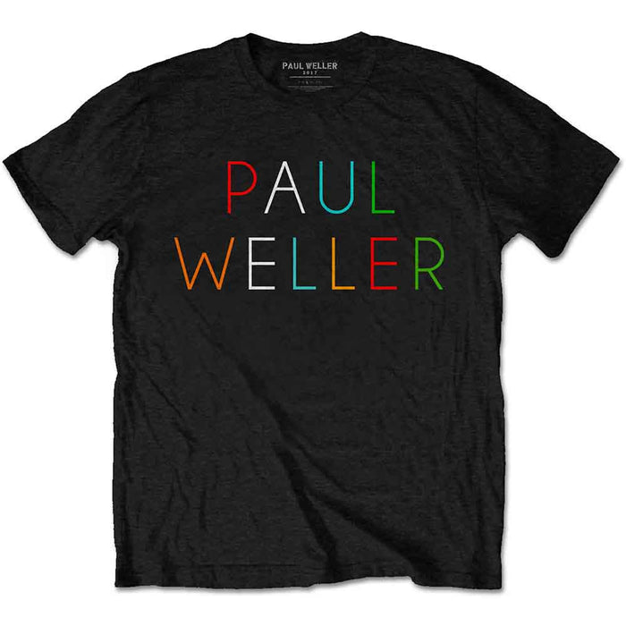 Paul Weller Multicolour Logo Black XX-Large T-Shirt