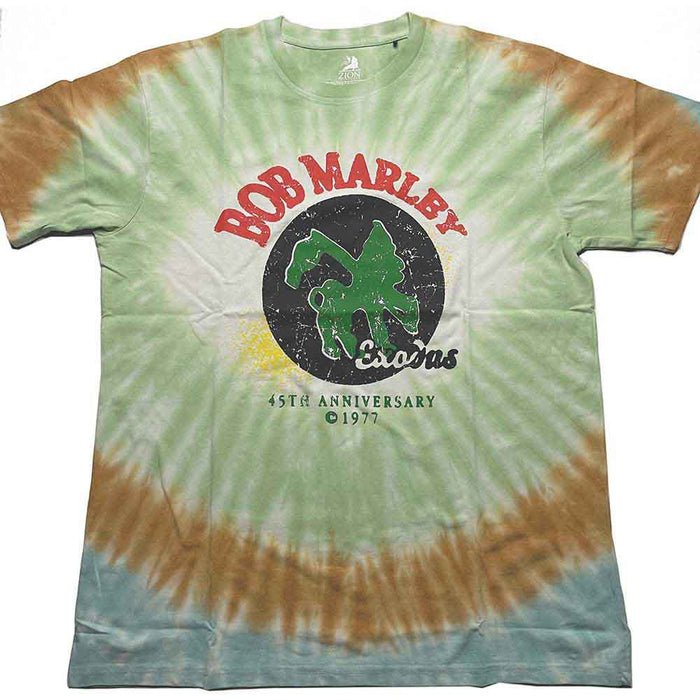 Bob Marley 45th Anniversary Green Small T-Shirt