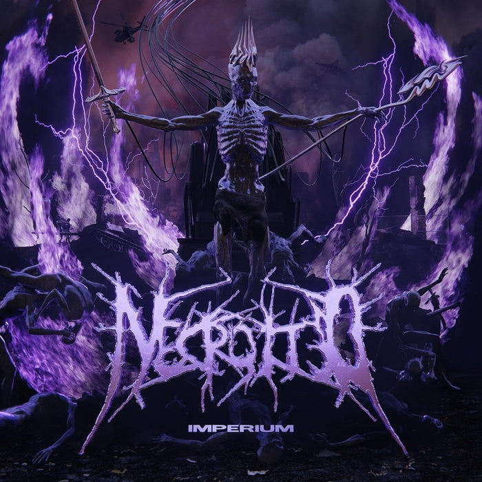 Necrotted Imperium Vinyl LP Purple & White Marbled Colour 2023