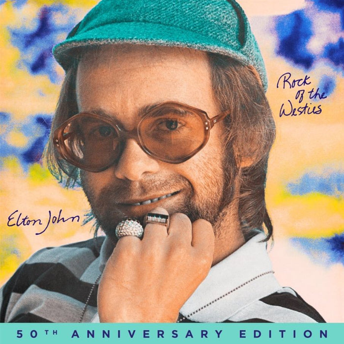 Elton John Rock of the Westies (50th Anniversary Edition) Vinyl LP Sea Blue/Electric Blue Colour Due Out 20/11/26