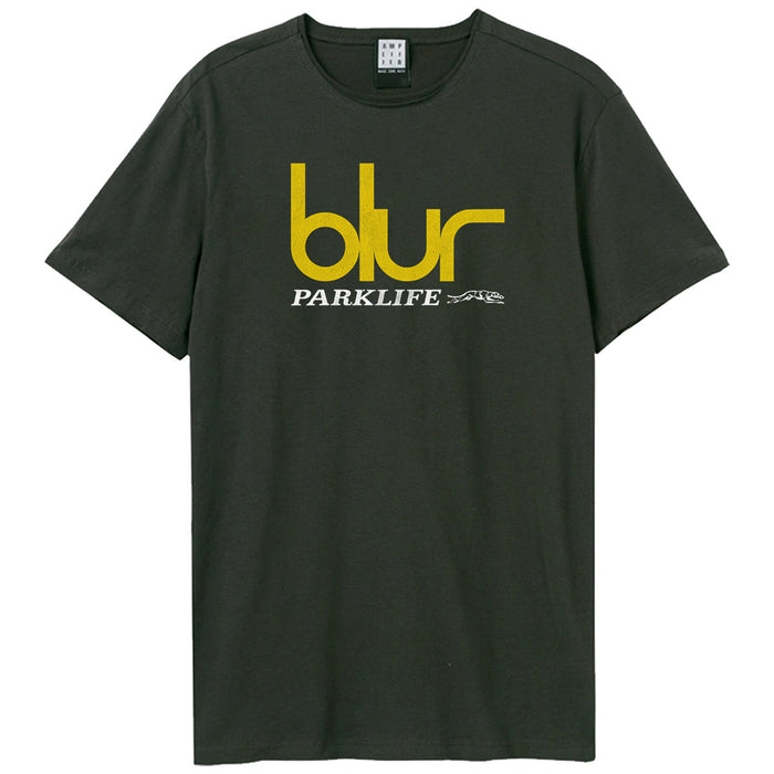 Blur Parklife Greyhound Charcoal Grey Large T-Shirt