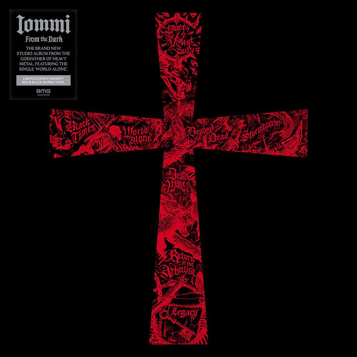 Tony Iommi From the Dark Vinyl LP Indies Red & Black Marble Colour Due Out 23/10/26