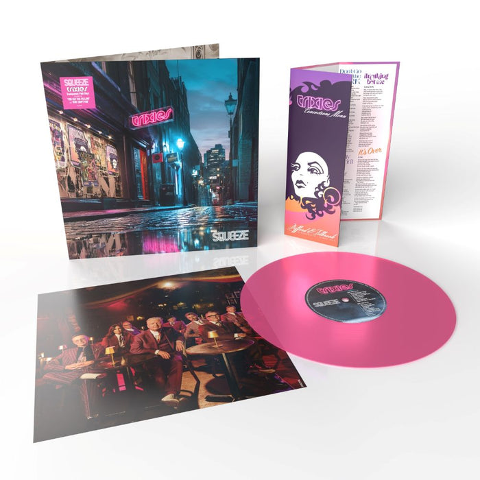 Squeeze Trixies Vinyl LP Transparent Pink Colour 2026