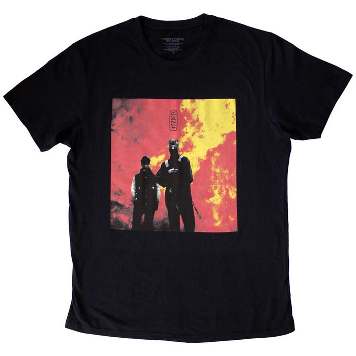 Twenty One Pilots Cover Box Black X-Large T-Shirt