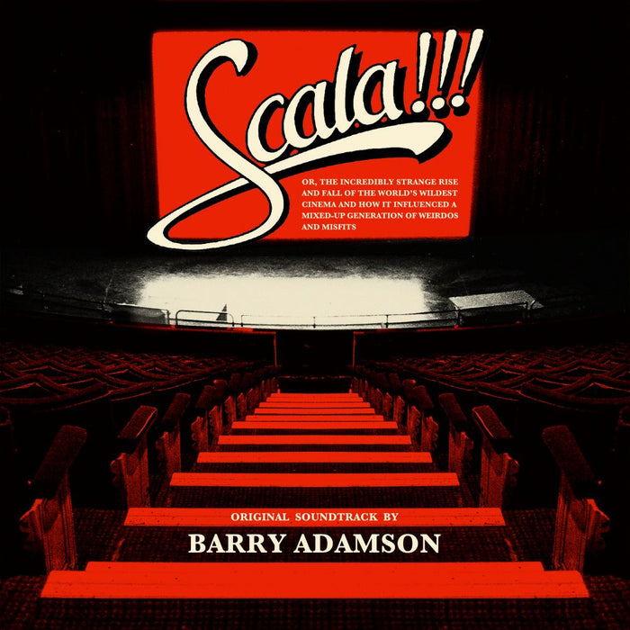 Barry Adamson SCALA!!! (Original Music by Barry Adamson) Vinyl LP Red Colour 2026